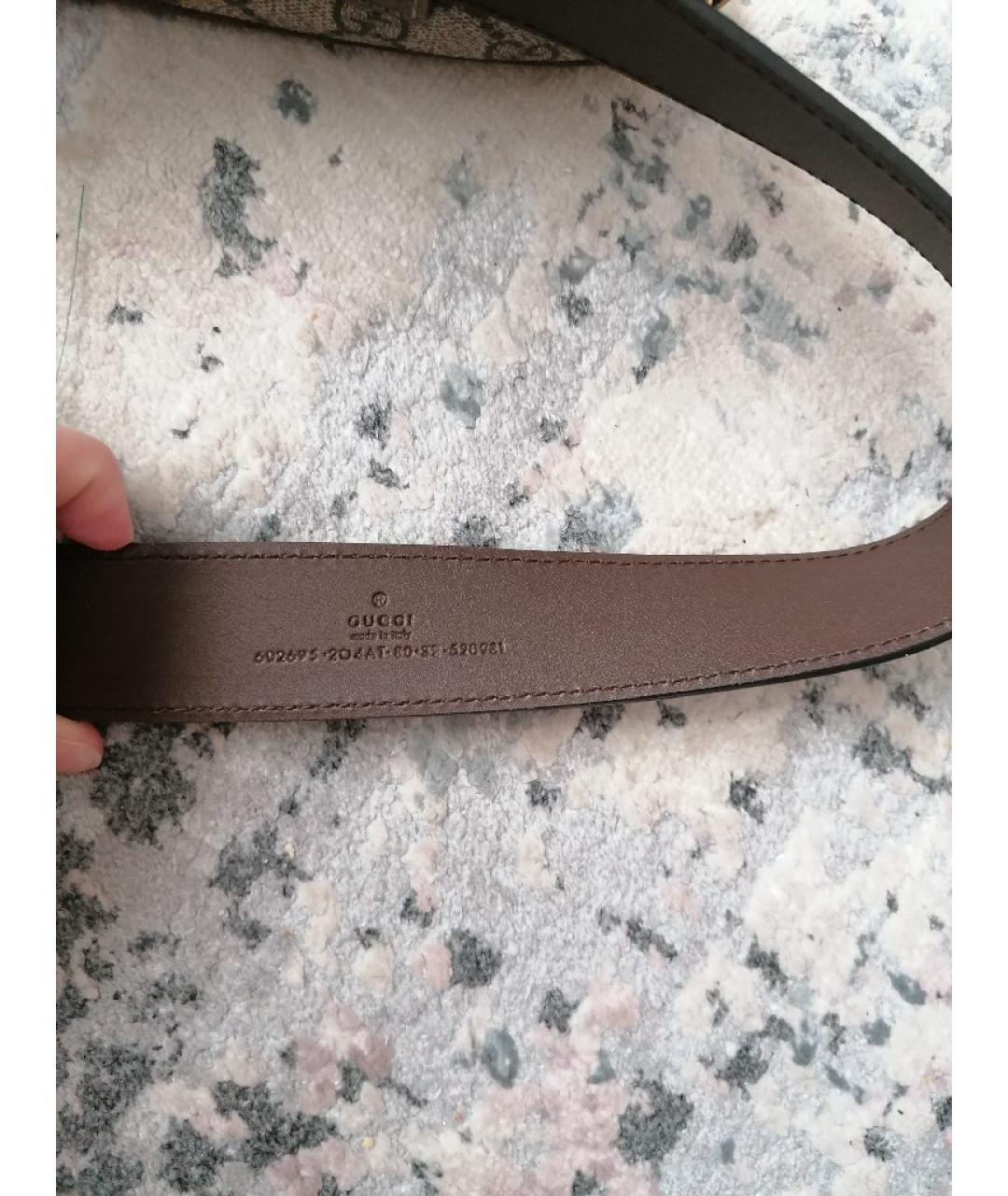 GUCCI Бежевая поясная сумка, фото 7