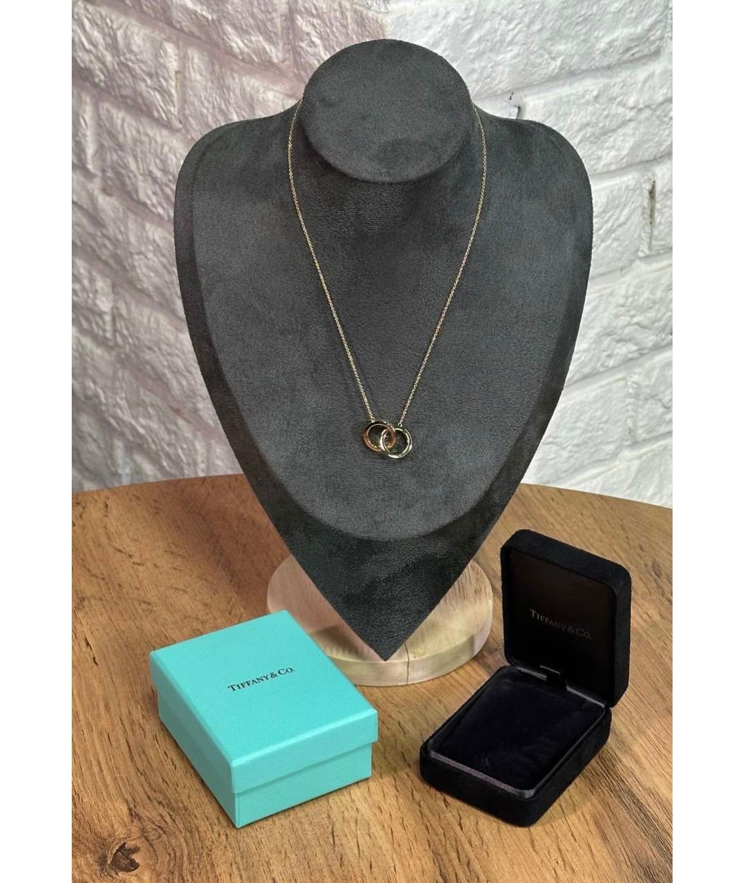 TIFFANY&CO Золотая подвеска из желтого золота, фото 2