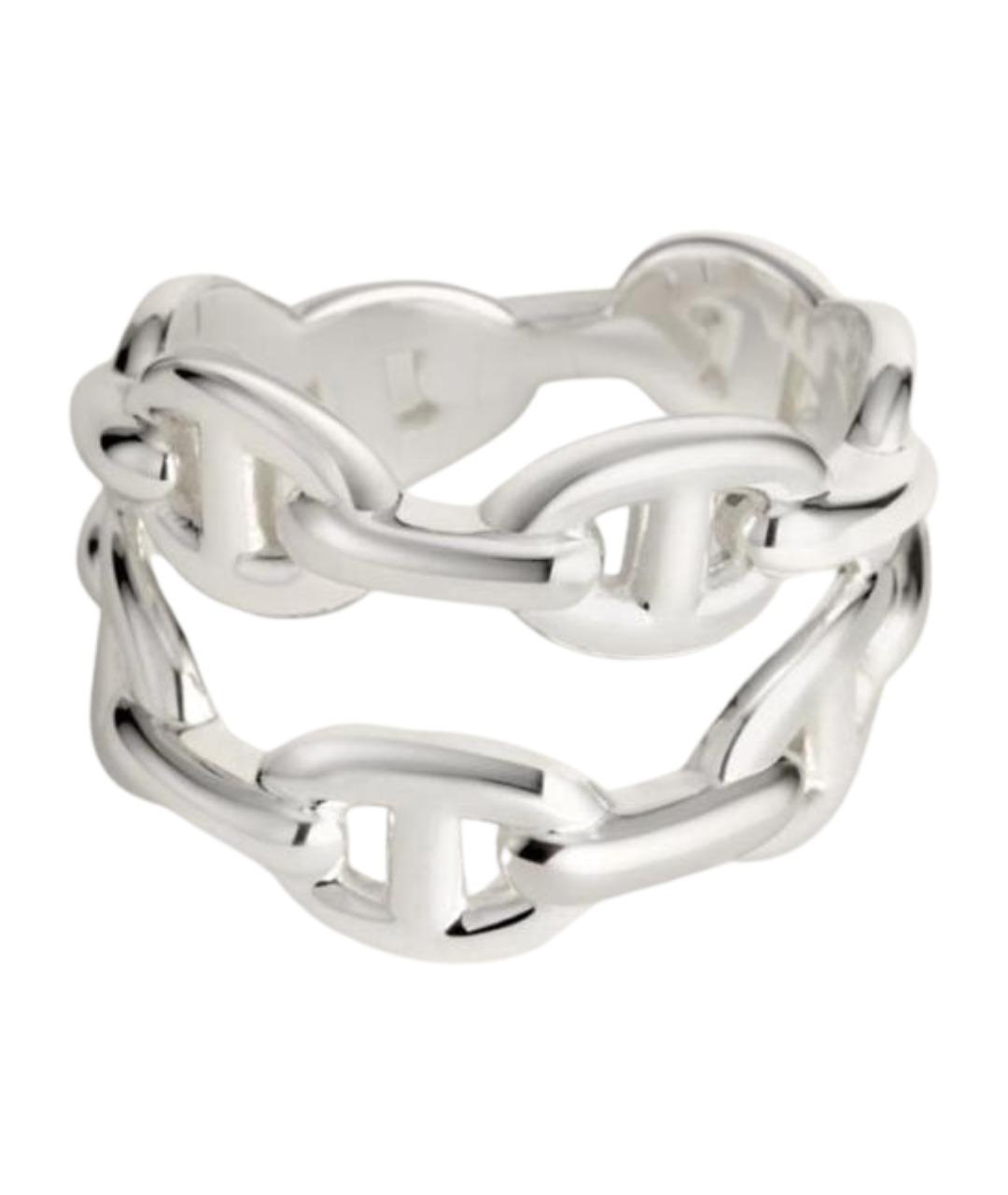 HERMES Серебряное серебряное кольцо, фото 3