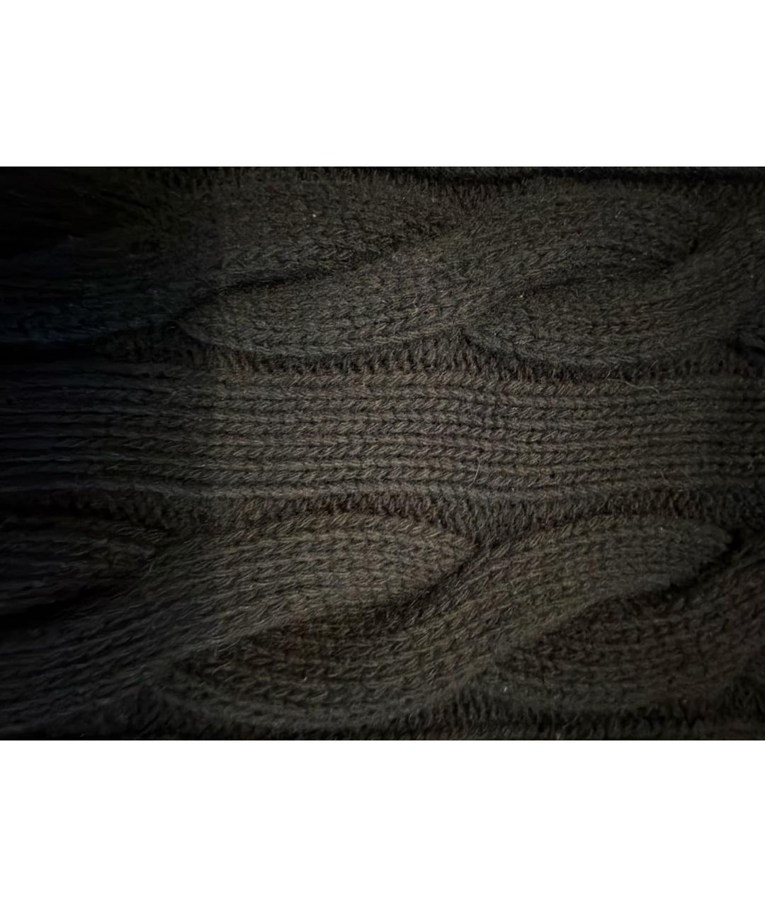 PRADA Черный шерстяной джемпер / свитер, фото 4