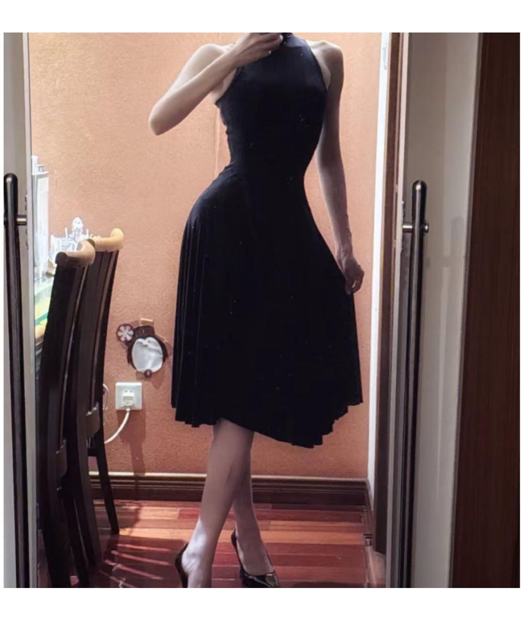 SKIMS Черное коктейльное платье, фото 7