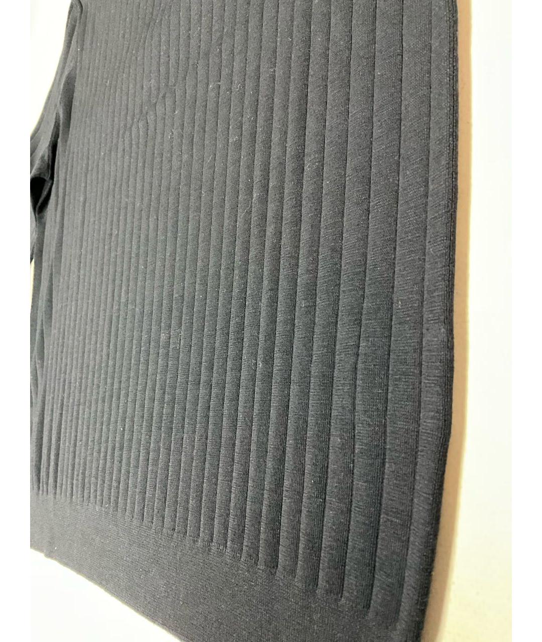 LORO PIANA Синий шерстяной джемпер / свитер, фото 2