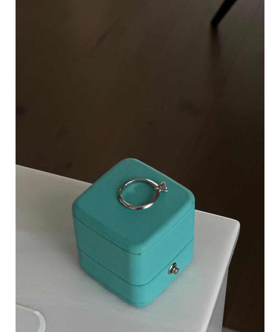 TIFFANY&CO Серебряное платиновое кольцо, фото 3