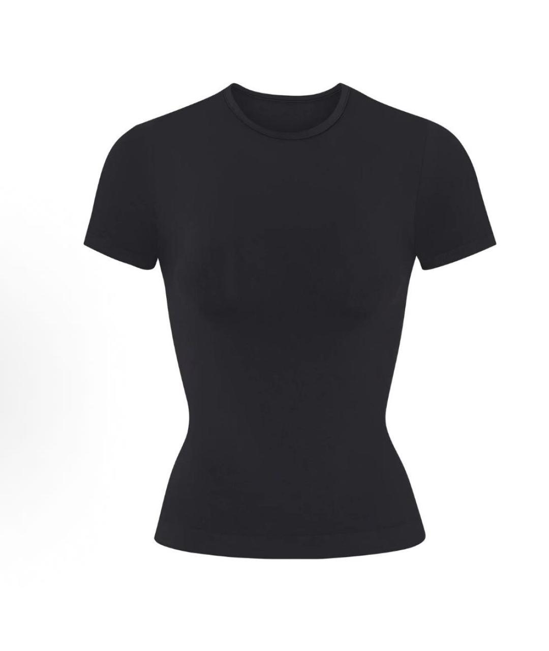 SKIMS Черная футболка, фото 8