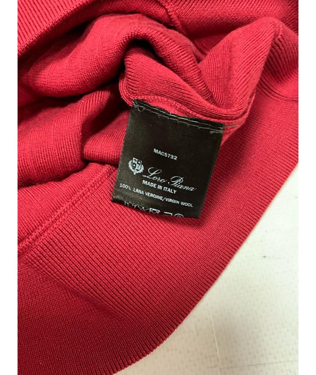 LORO PIANA Коричневая шерстяная водолазка, фото 4