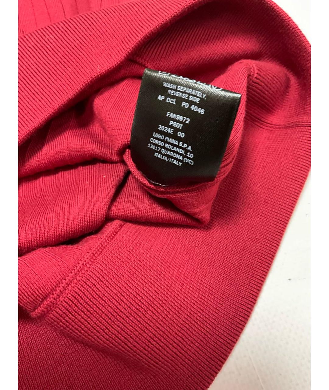 LORO PIANA Коричневая шерстяная водолазка, фото 5