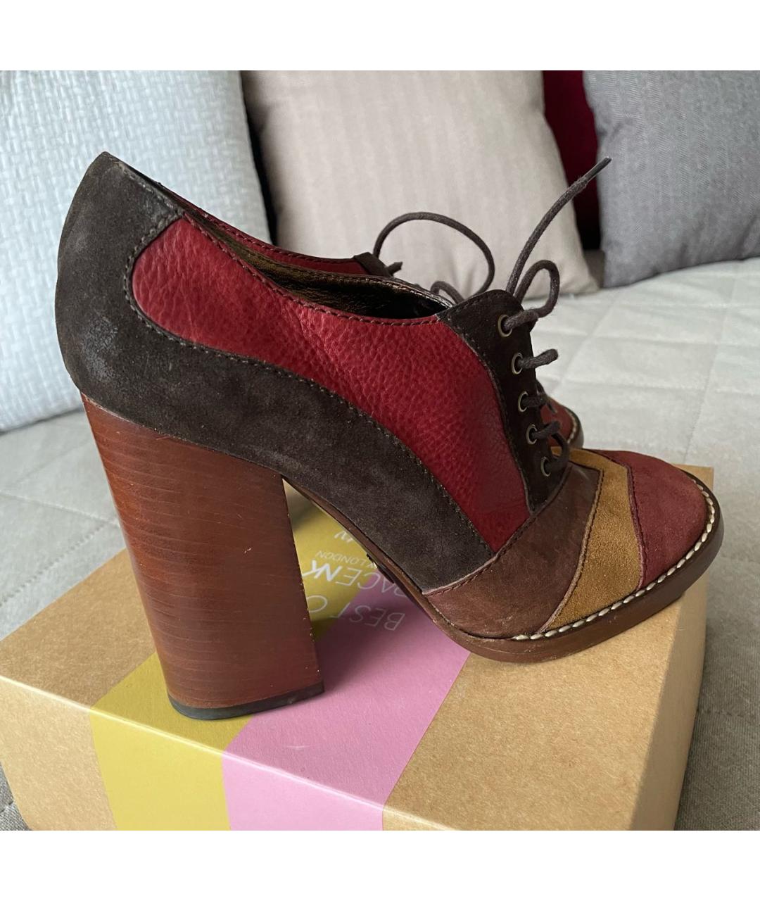 DOLCE&GABBANA Мульти замшевые ботильоны, фото 8