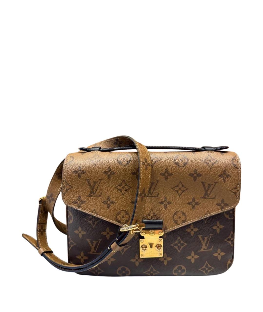 LOUIS VUITTON Коричневая сумка через плечо, фото 1