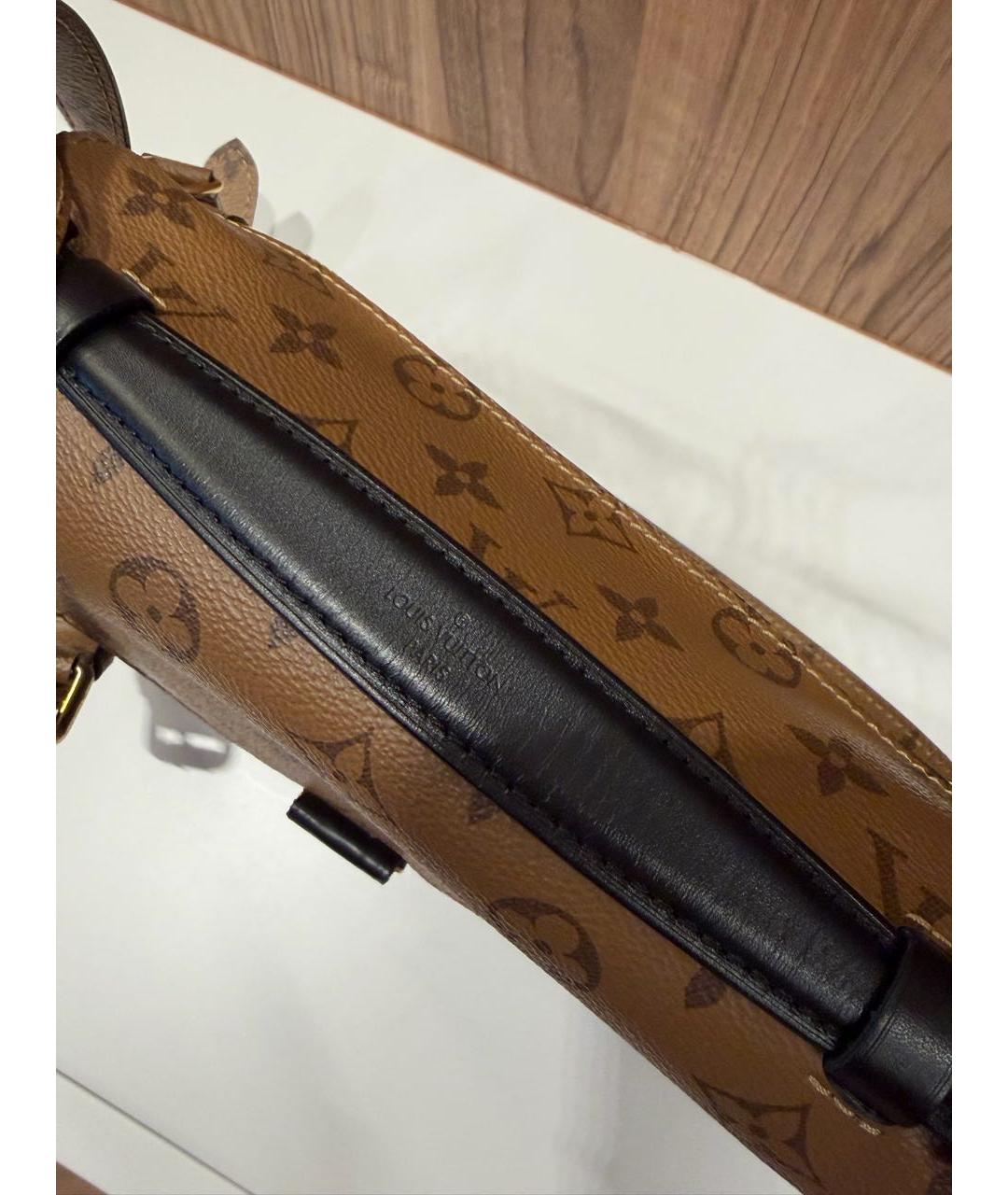 LOUIS VUITTON Коричневая сумка через плечо, фото 6