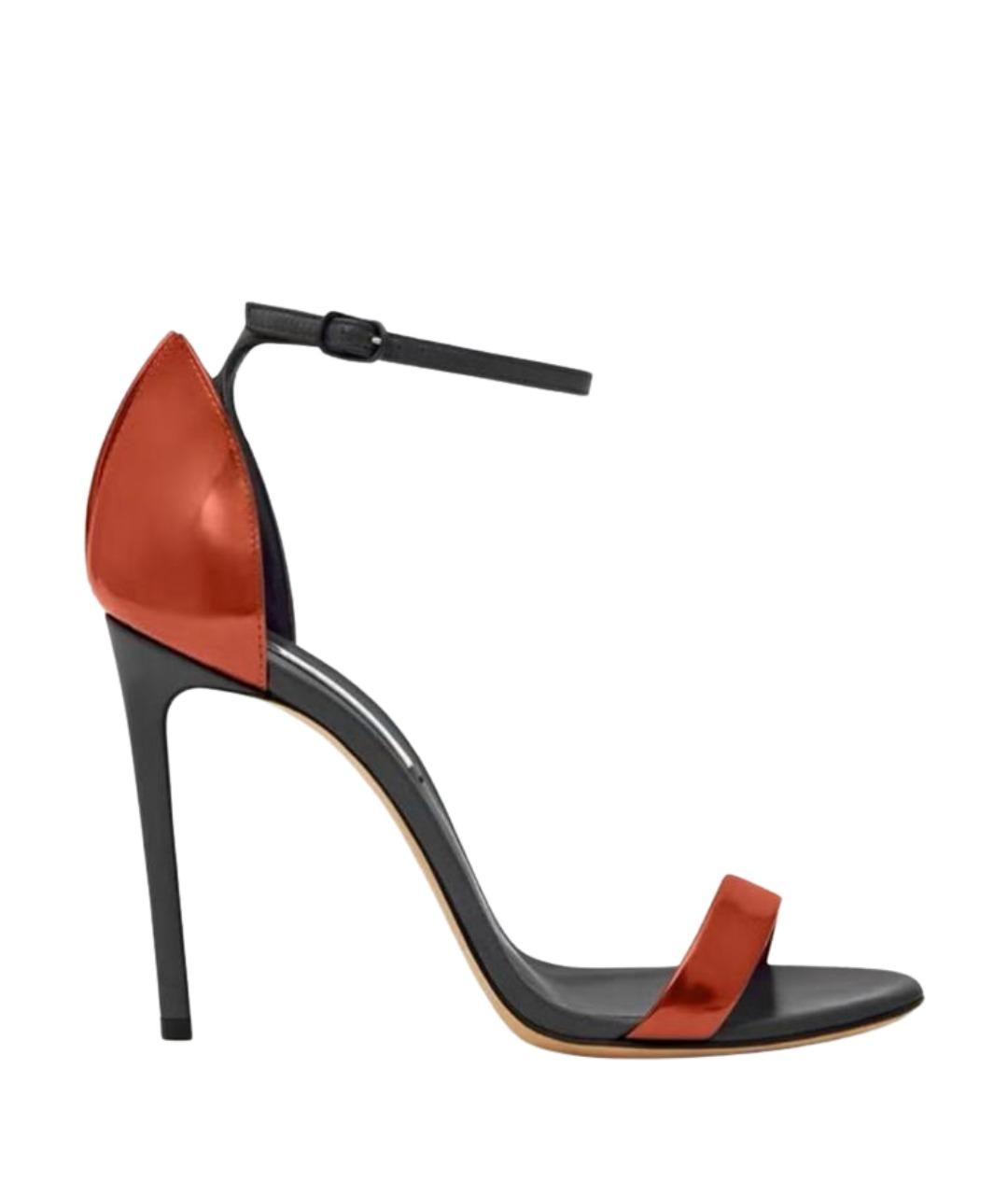 CASADEI Мульти кожаные босоножки, фото 1