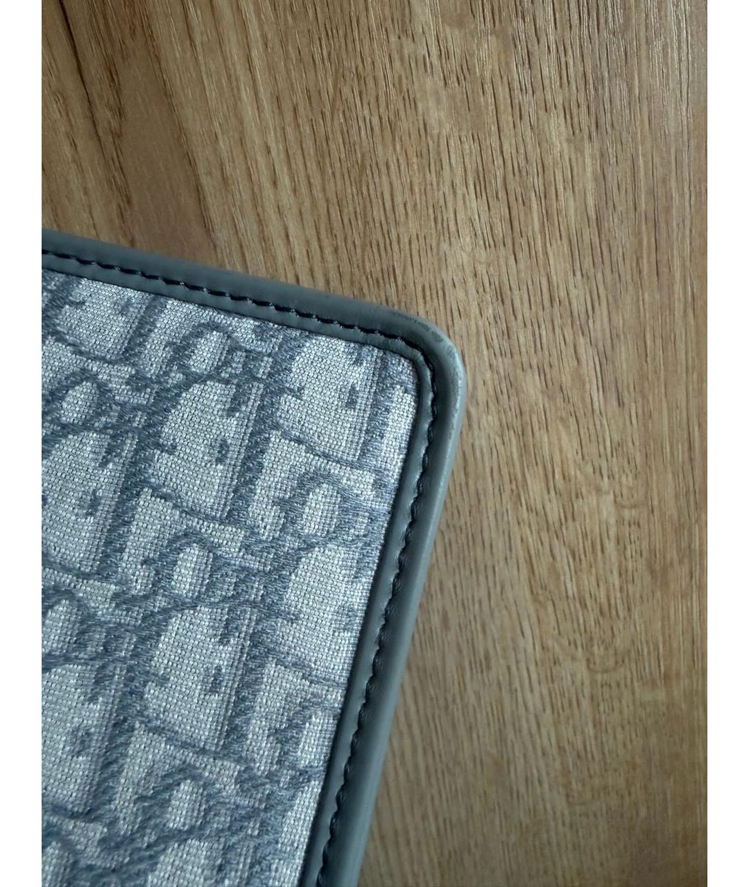 CHRISTIAN DIOR Серая сумка через плечо, фото 6