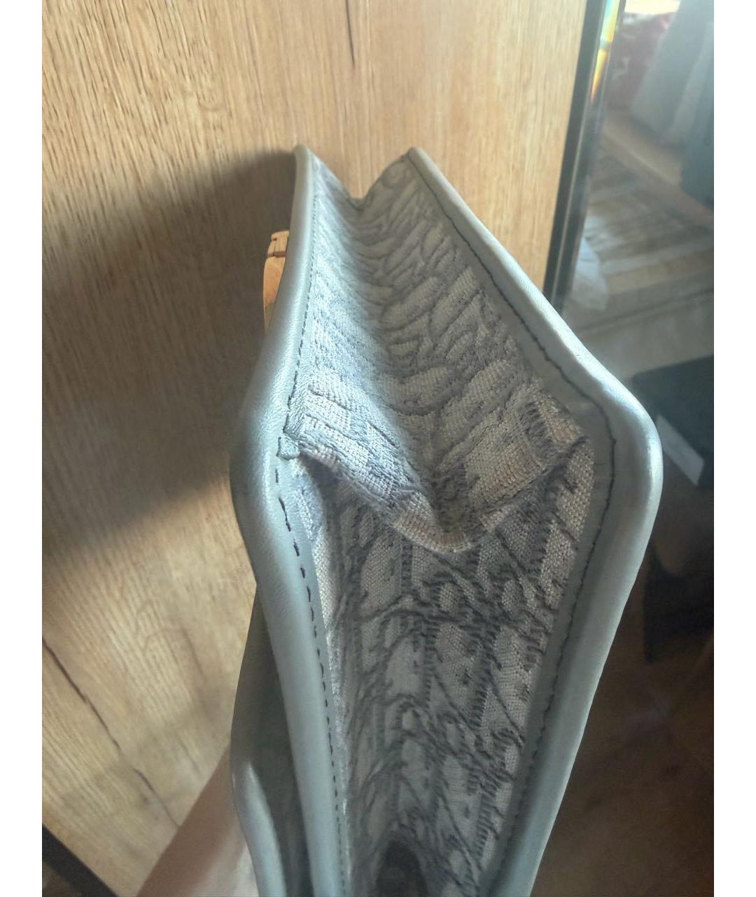 CHRISTIAN DIOR Серая сумка через плечо, фото 5