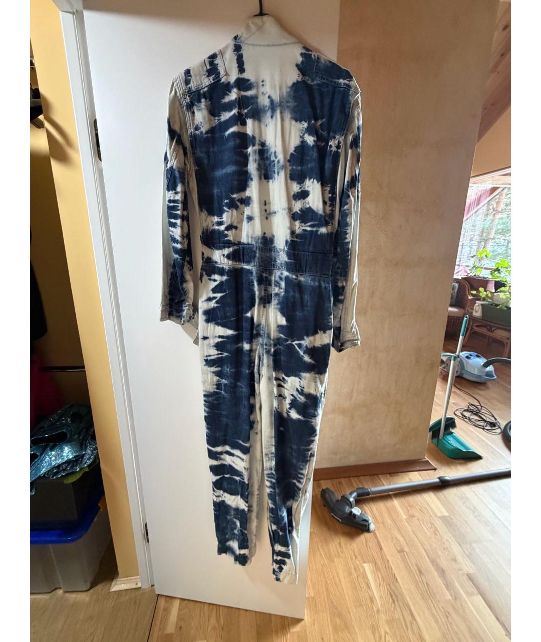 STELLA MCCARTNEY Голубой хлопковый комбинезон, фото 2