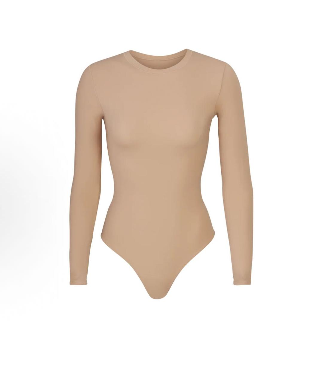SKIMS Бежевое боди, фото 5