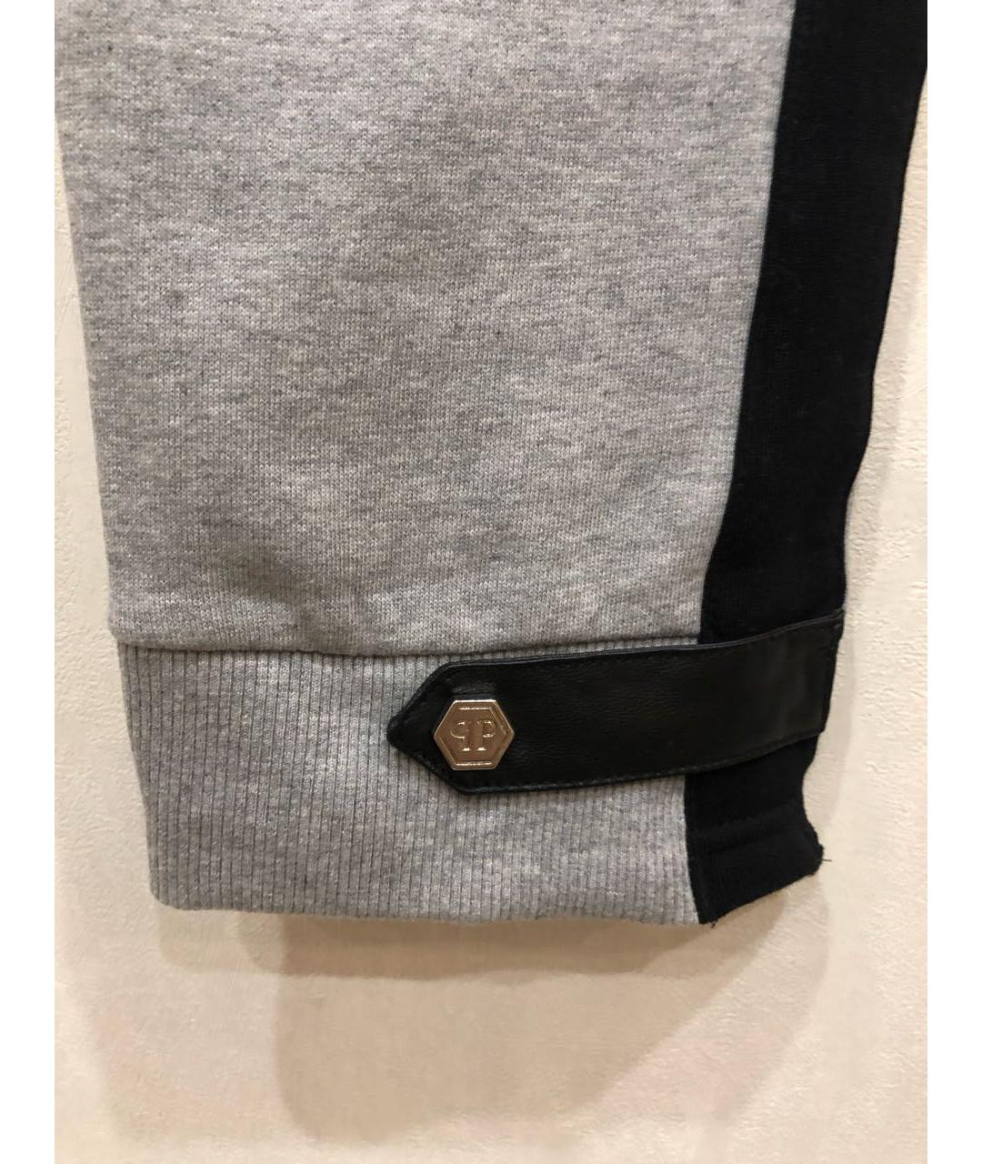 PHILIPP PLEIN Мульти хлопковые повседневные брюки, фото 6