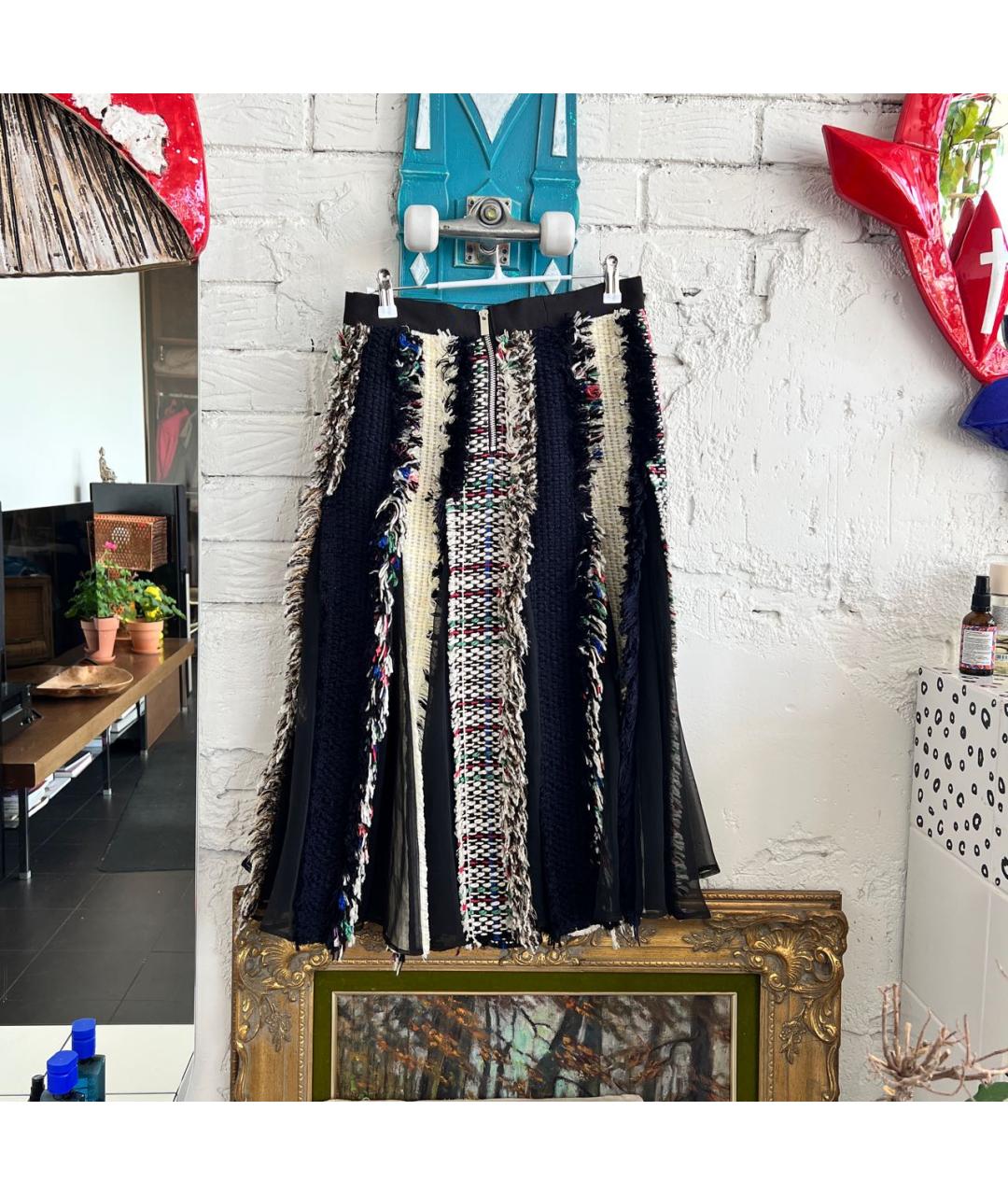 SACAI Мульти юбка миди, фото 2