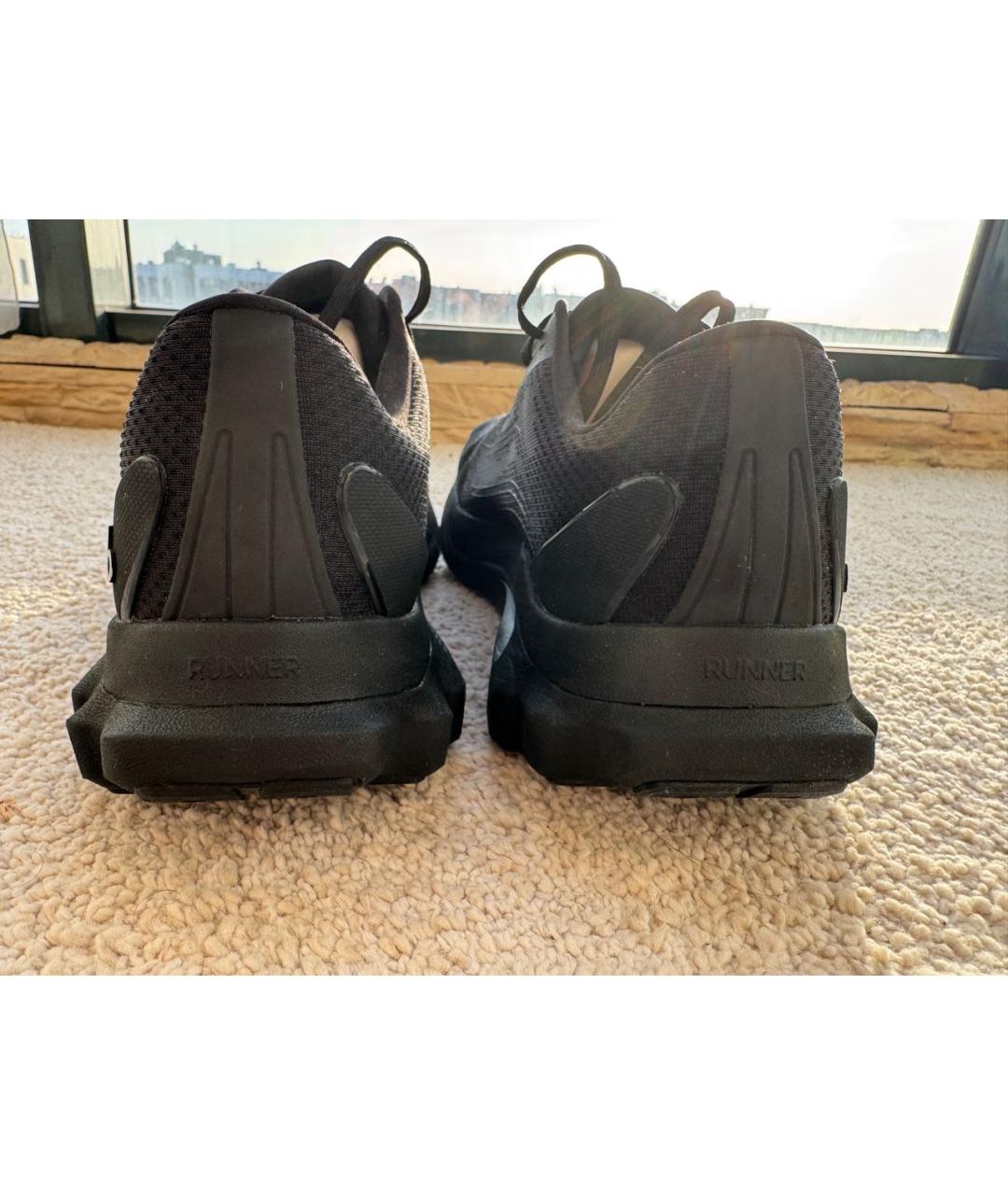 ALO YOGA Черные текстильные кроссовки, фото 4