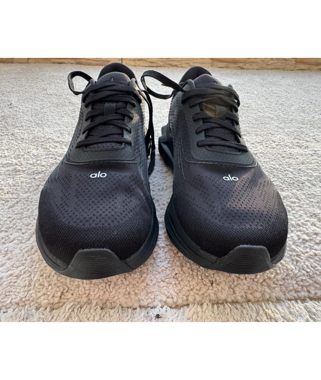 ALO YOGA Черные текстильные кроссовки, фото 2