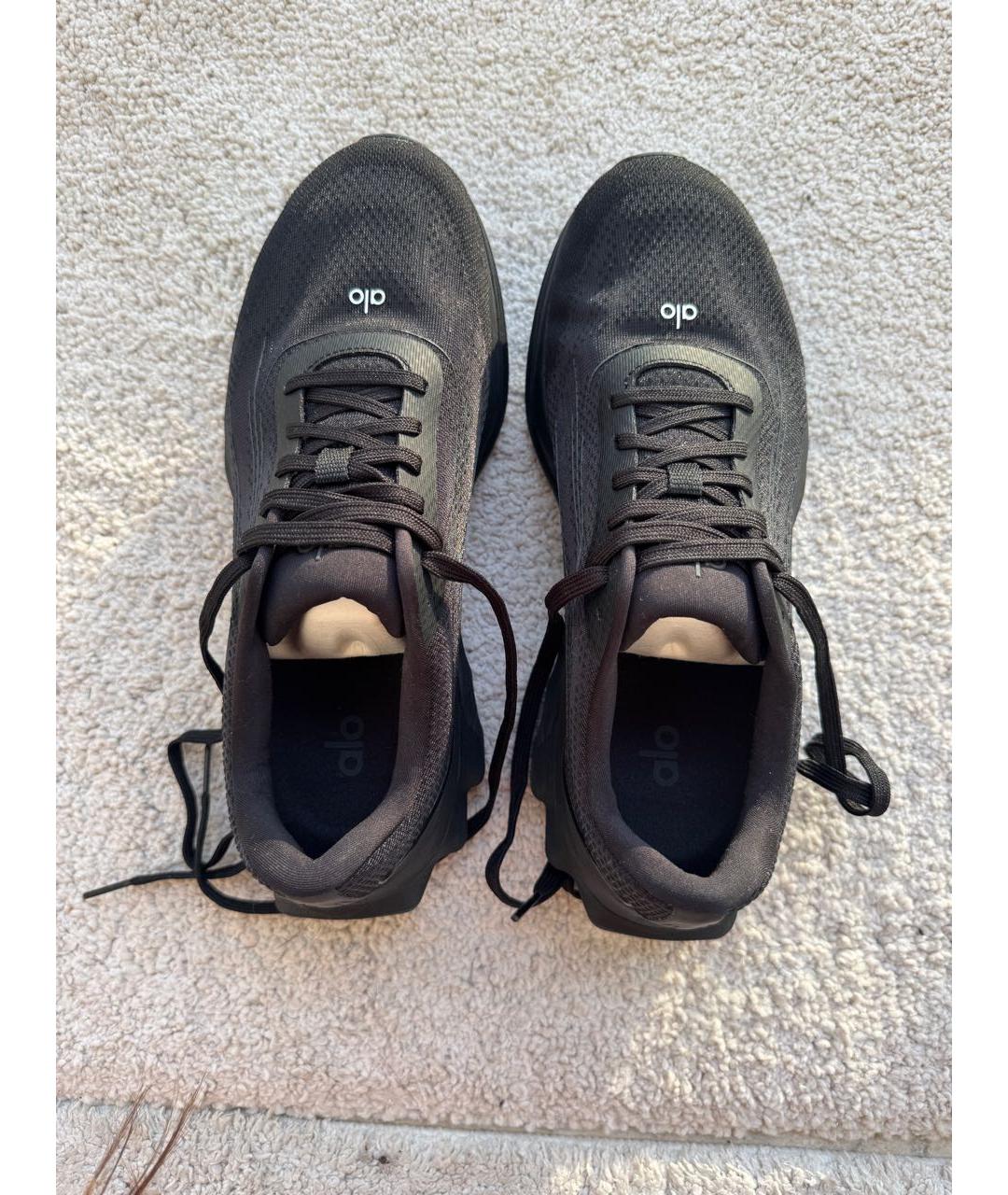 ALO YOGA Черные текстильные кроссовки, фото 3