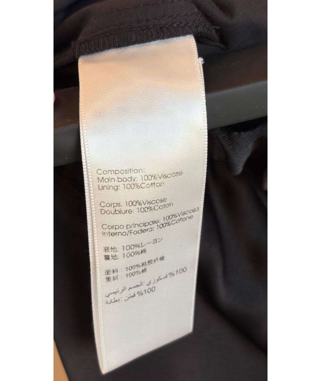 3.1 PHILLIP LIM Черные вискозные брюки широкие, фото 6