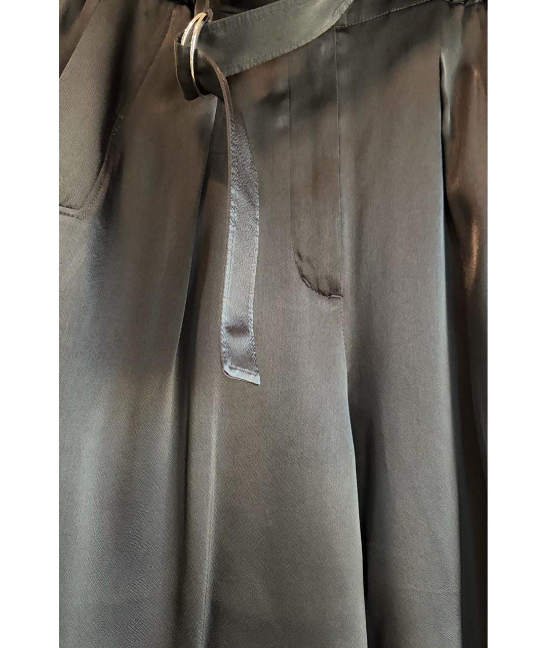 3.1 PHILLIP LIM Черные вискозные брюки широкие, фото 4