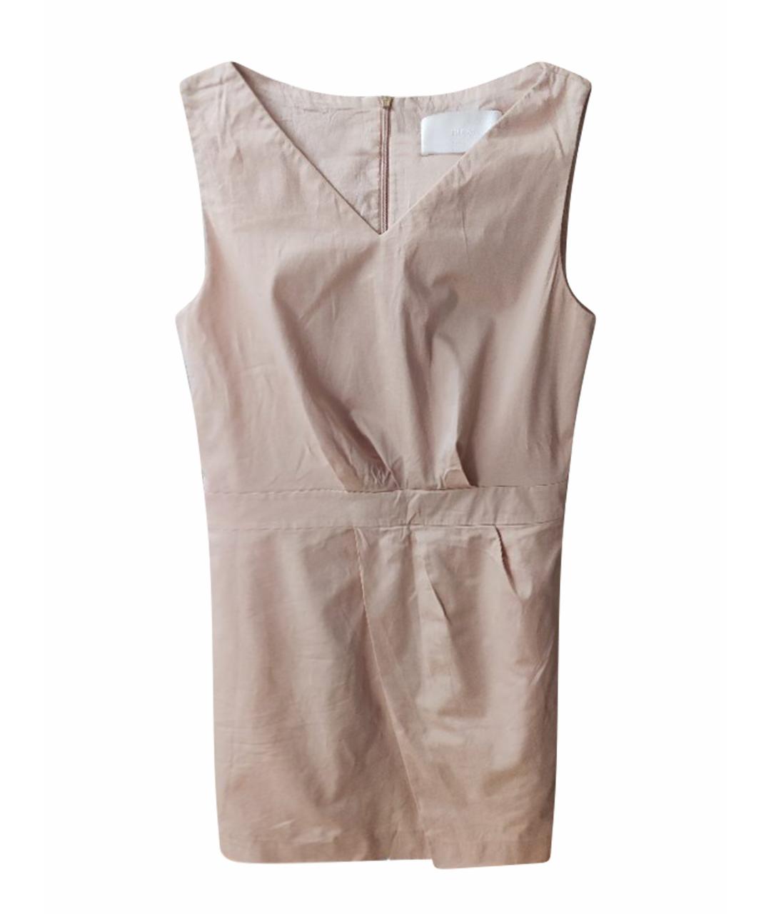 HUGO BOSS Розовое хлопковое повседневное платье, фото 1