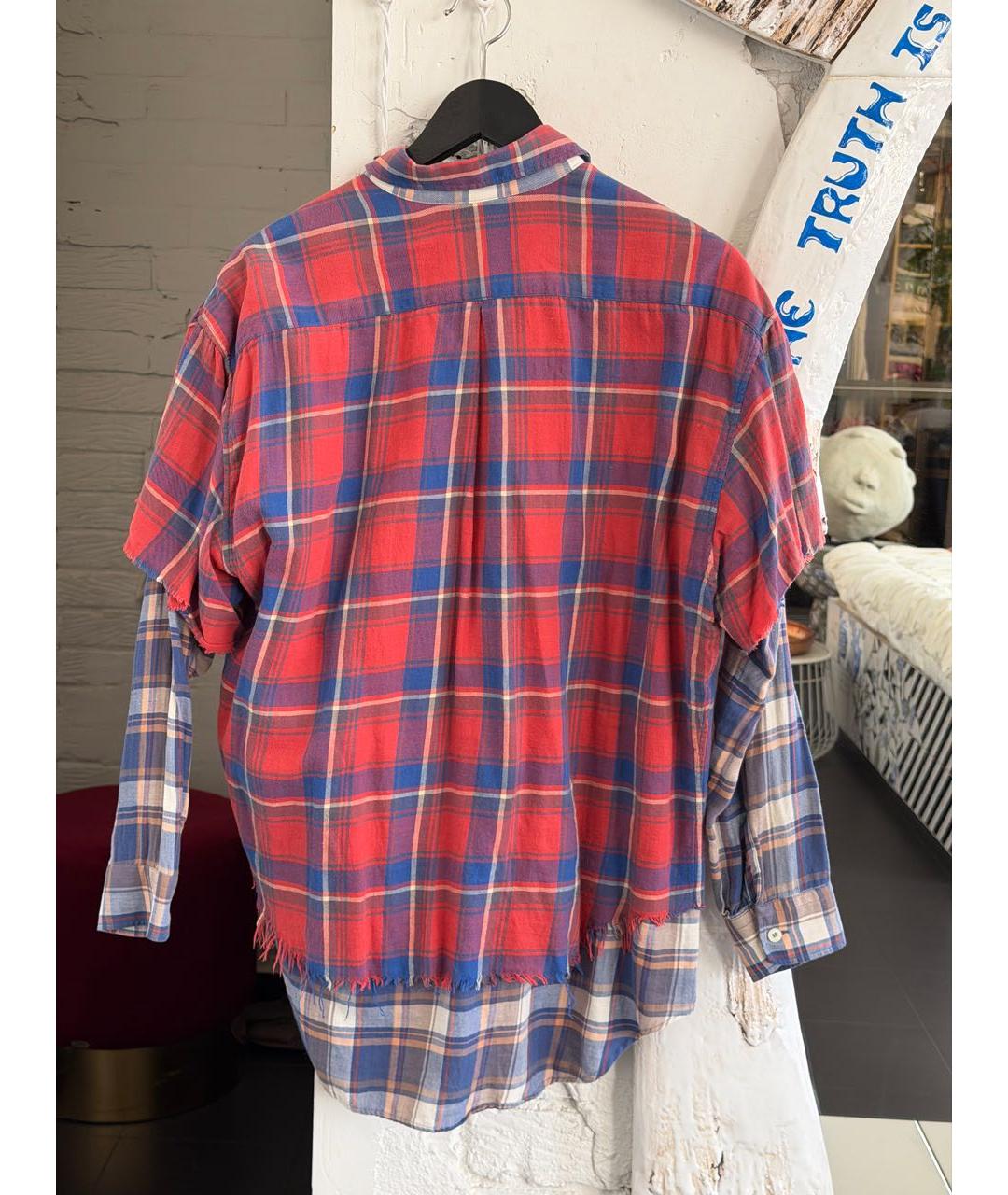 R13 Мульти хлопковая рубашка, фото 2