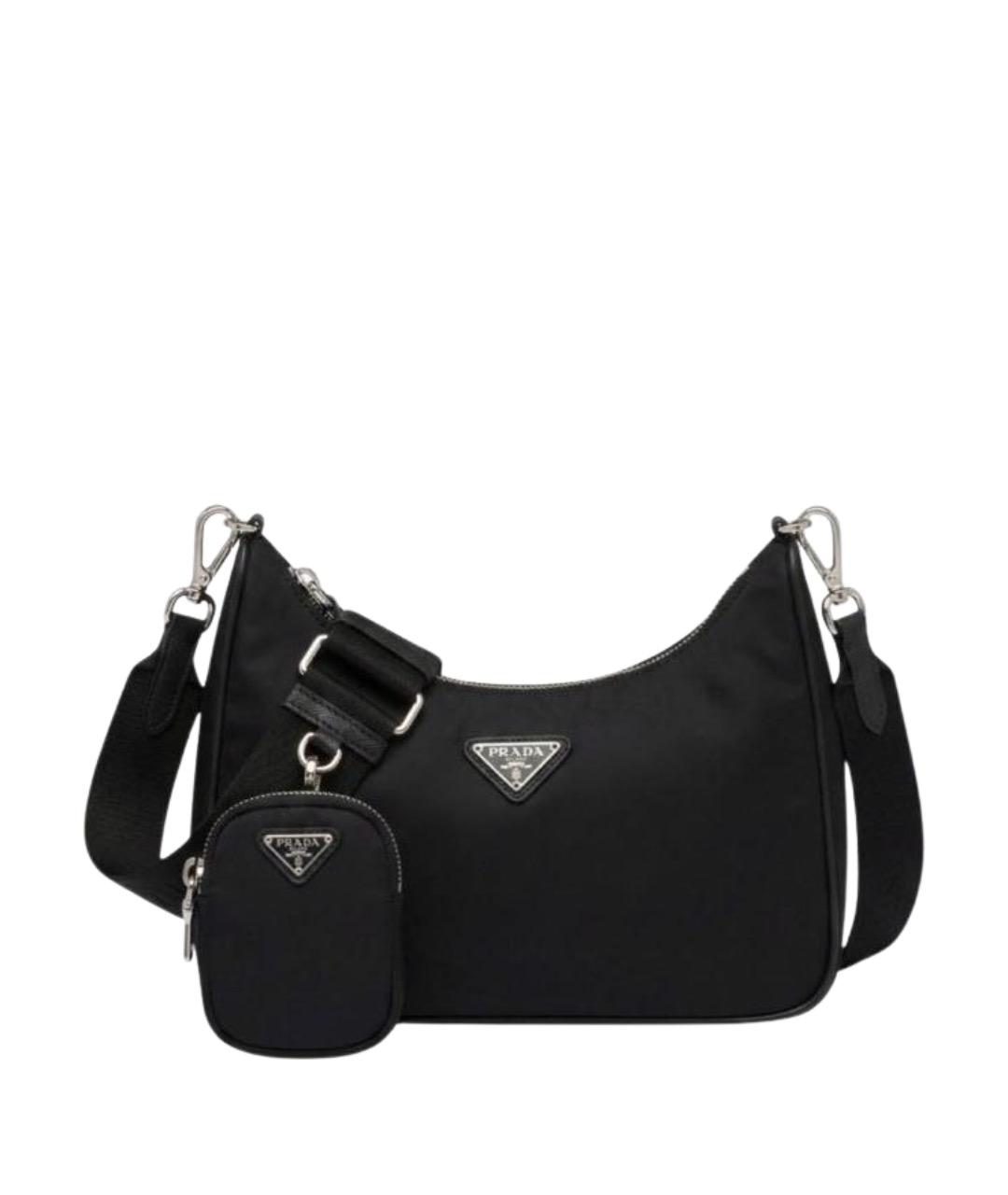 PRADA Черная сумка через плечо, фото 1