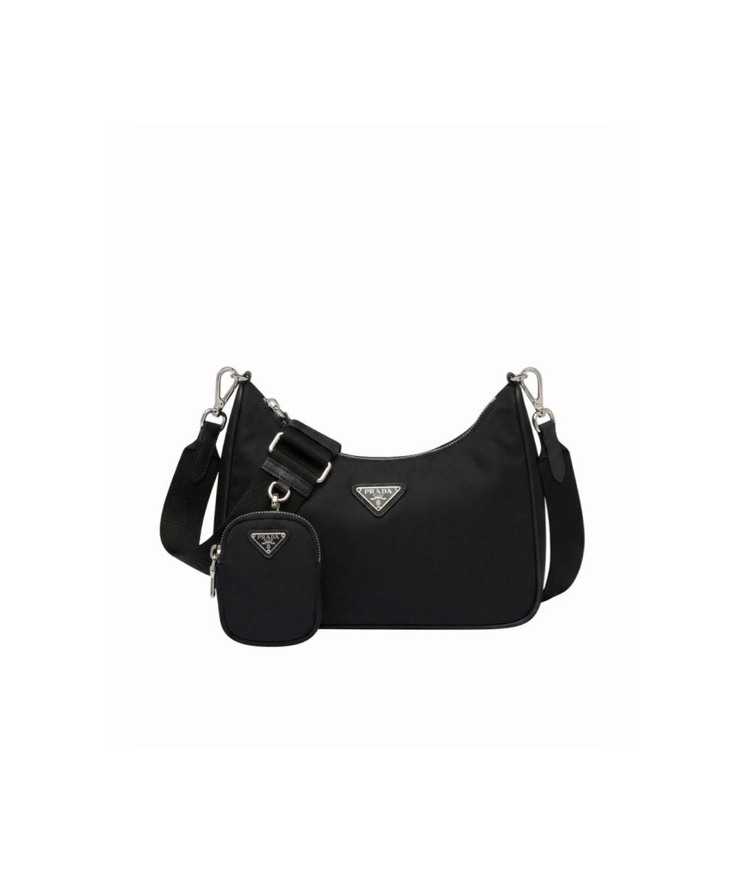 PRADA Черная сумка через плечо, фото 6
