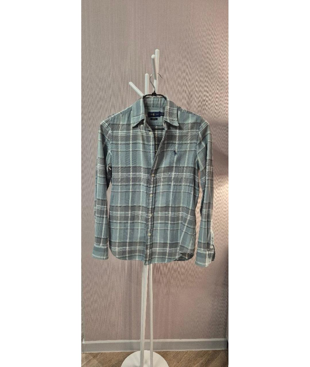 RALPH LAUREN Мульти хлопковая рубашка, фото 7