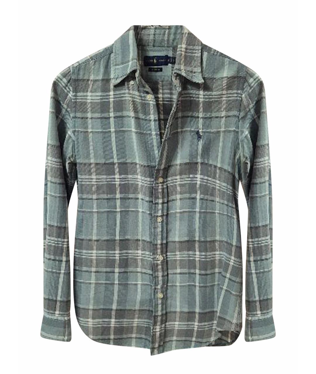 RALPH LAUREN Мульти хлопковая рубашка, фото 1