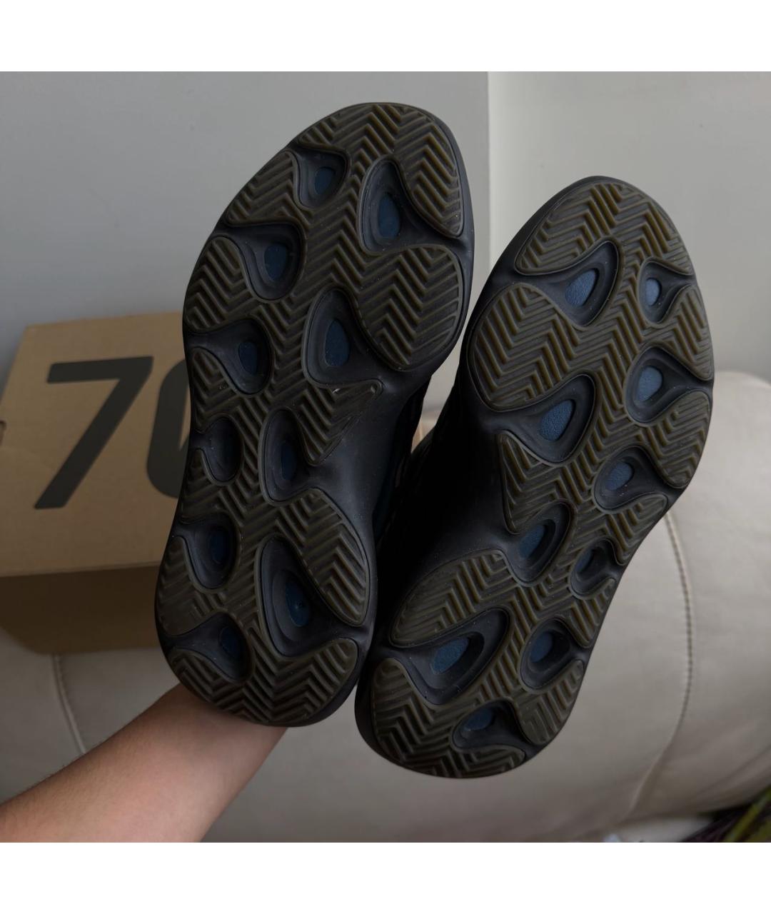 ADIDAS YEEZY Черные текстильные кроссовки, фото 8