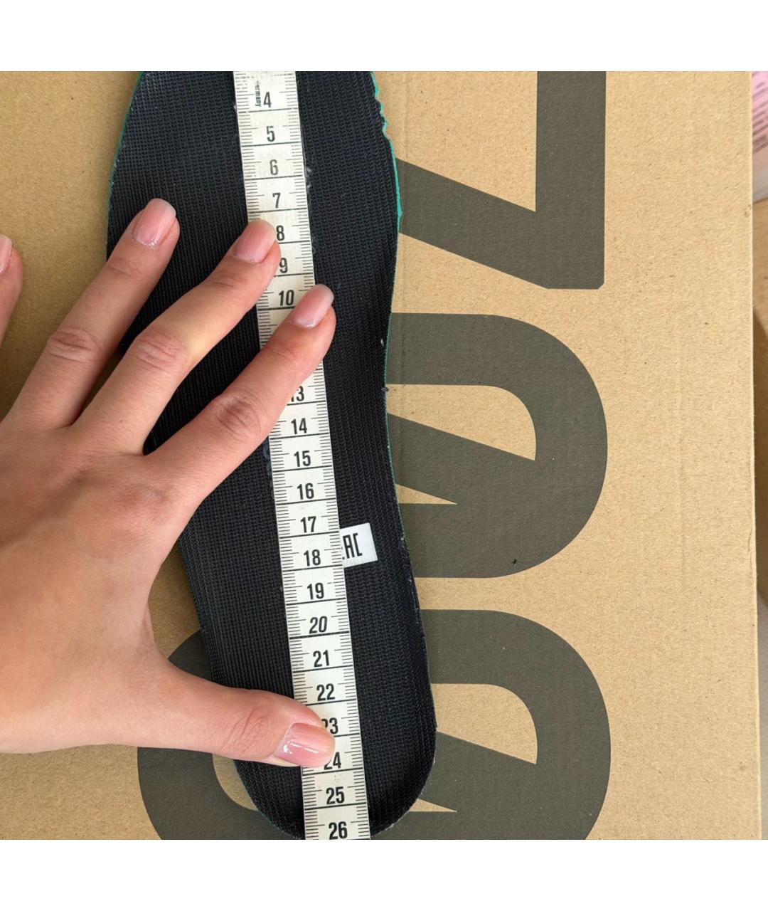 ADIDAS YEEZY Черные текстильные кроссовки, фото 7