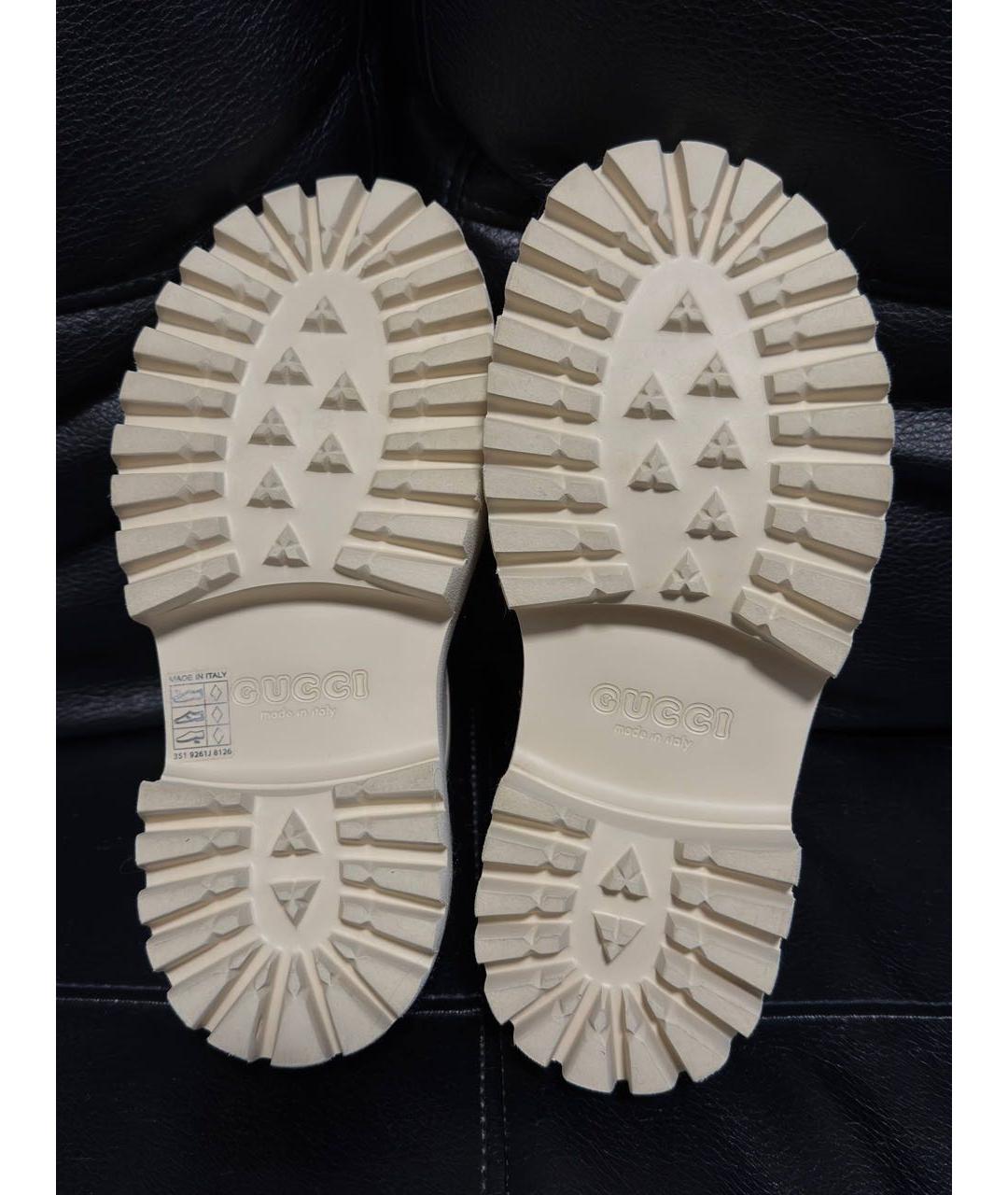 GUCCI Бежевые мюли, фото 5