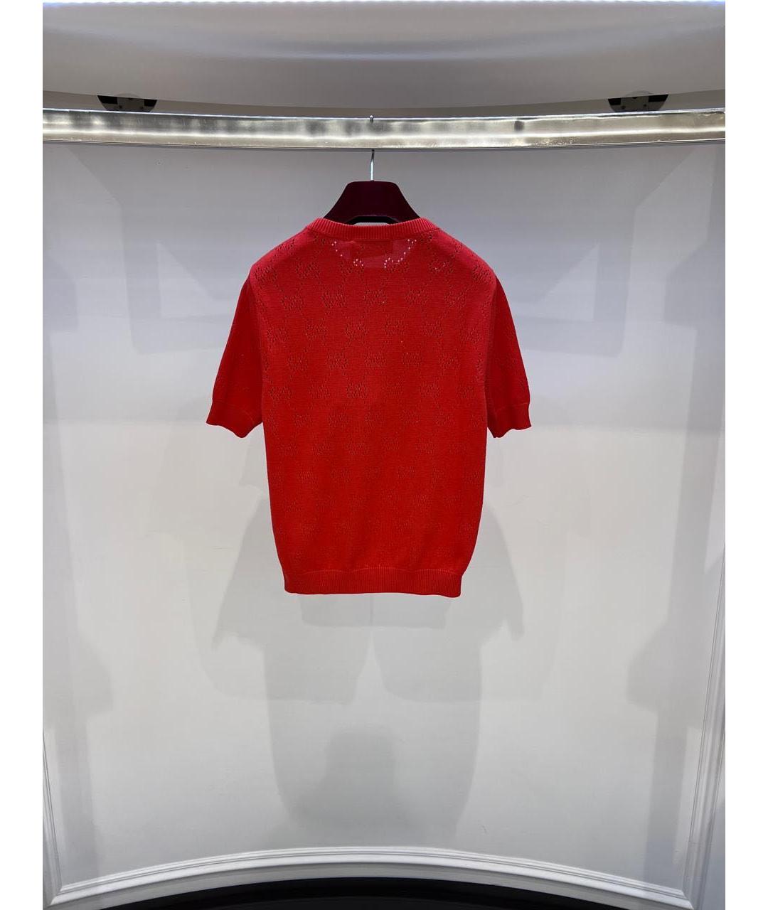 GUCCI Красная футболка, фото 2