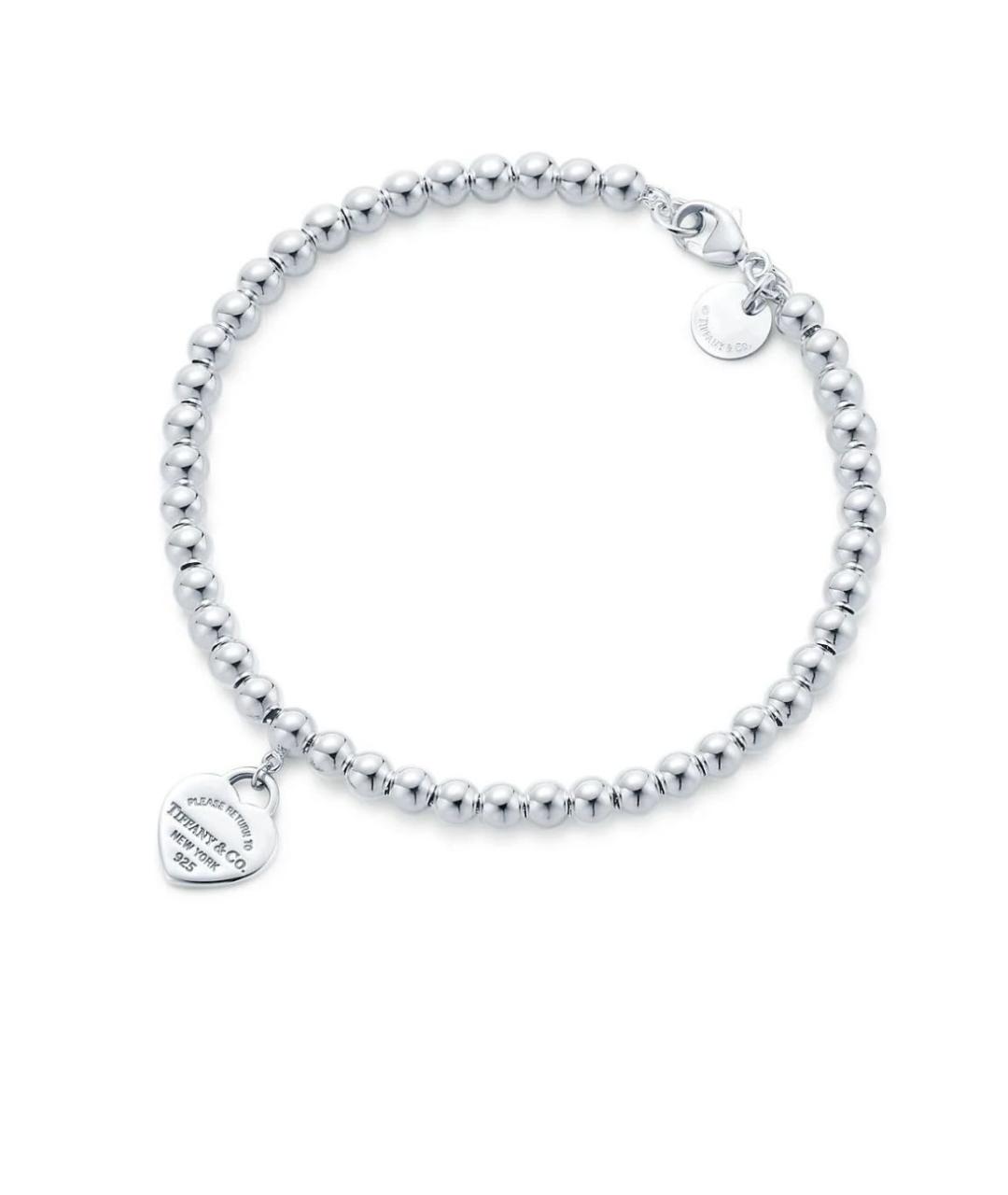 TIFFANY&CO Бирюзовый серебряный браслет, фото 2