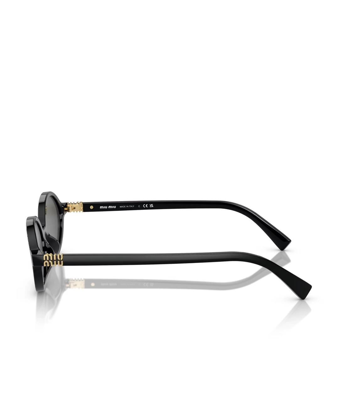 MIU MIU Черные солнцезащитные очки, фото 3