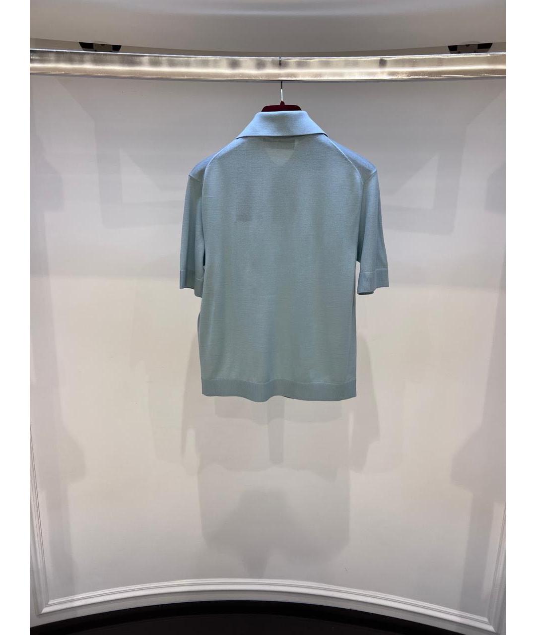 GUCCI Голубая футболка, фото 2