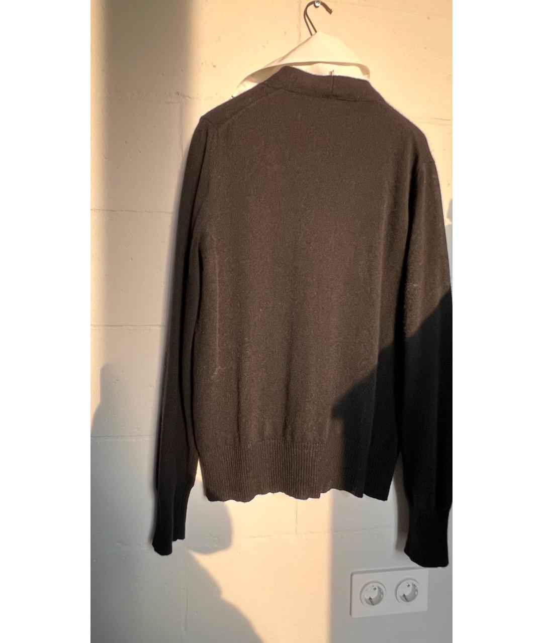 CHANEL Черный кашемировый кардиган, фото 2