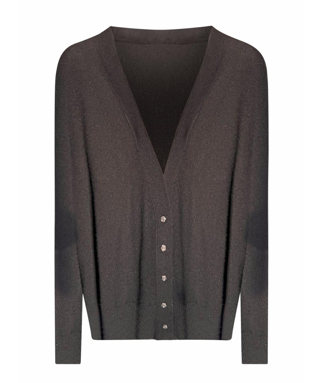 CHANEL Черный кашемировый кардиган, фото 1