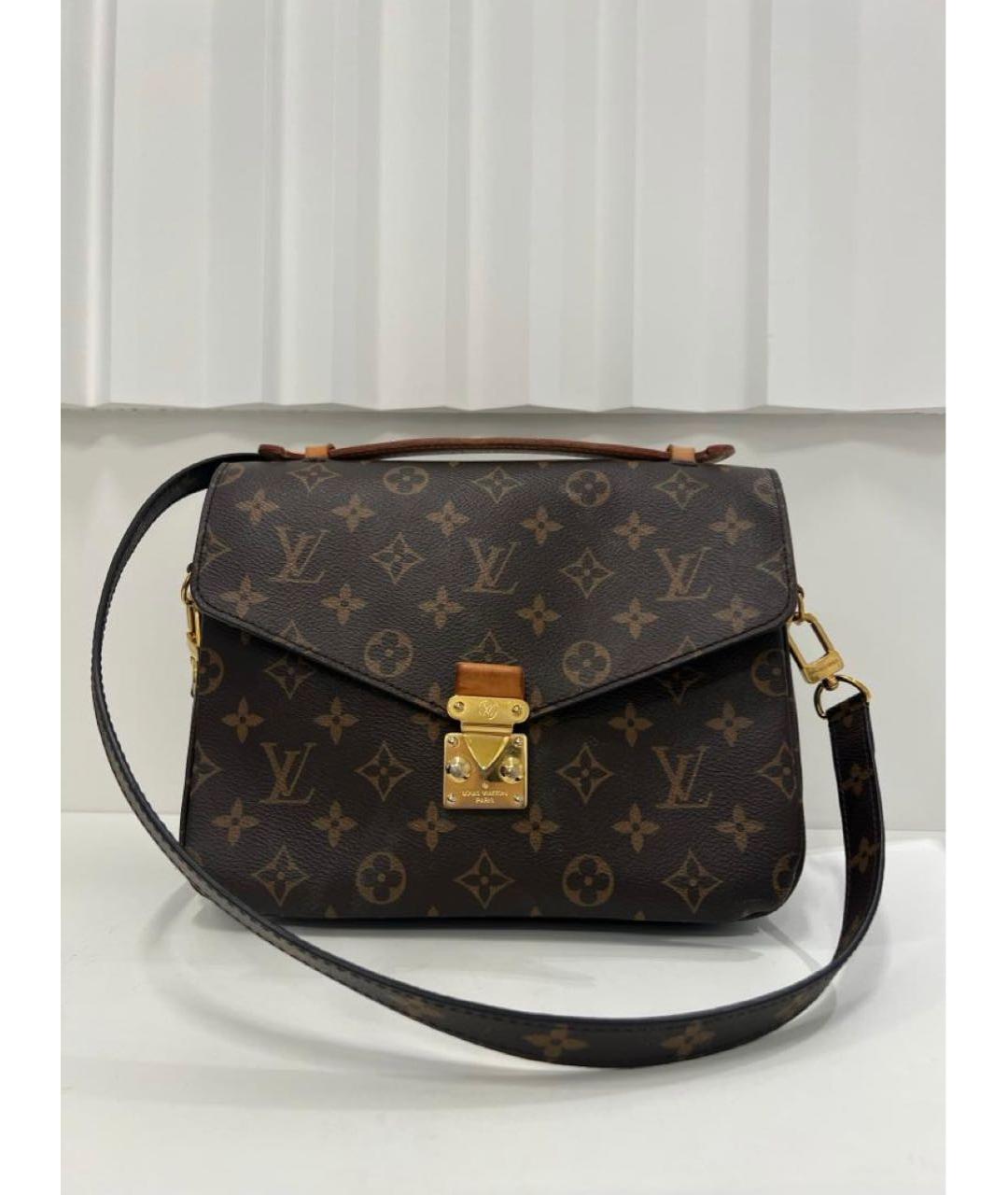 LOUIS VUITTON Коричневая сумка через плечо, фото 2