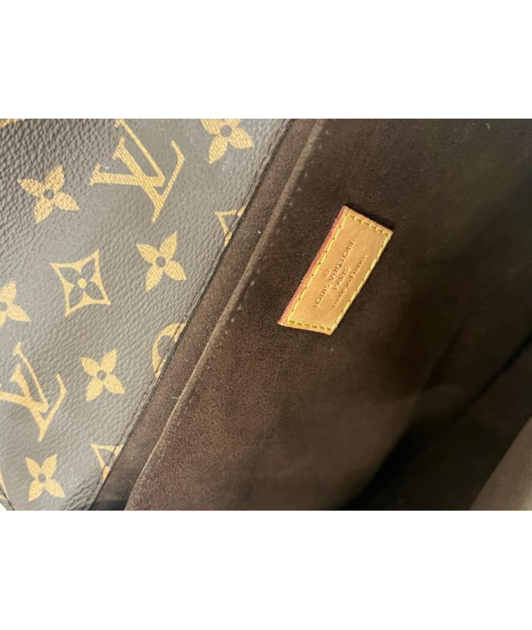 LOUIS VUITTON Коричневая сумка через плечо, фото 4