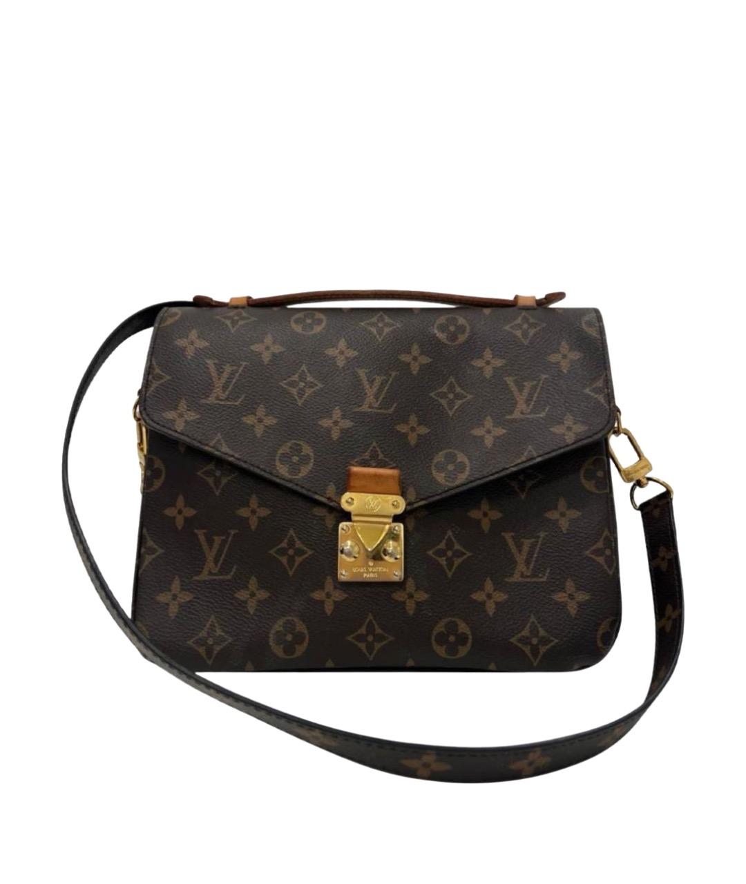 LOUIS VUITTON Коричневая сумка через плечо, фото 1