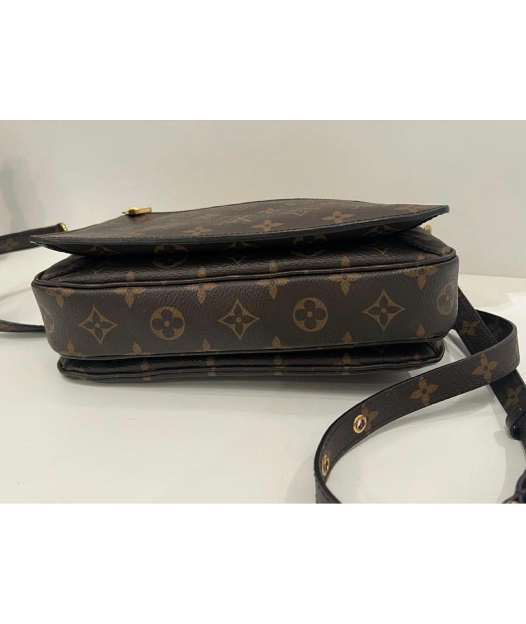 LOUIS VUITTON Коричневая сумка через плечо, фото 5
