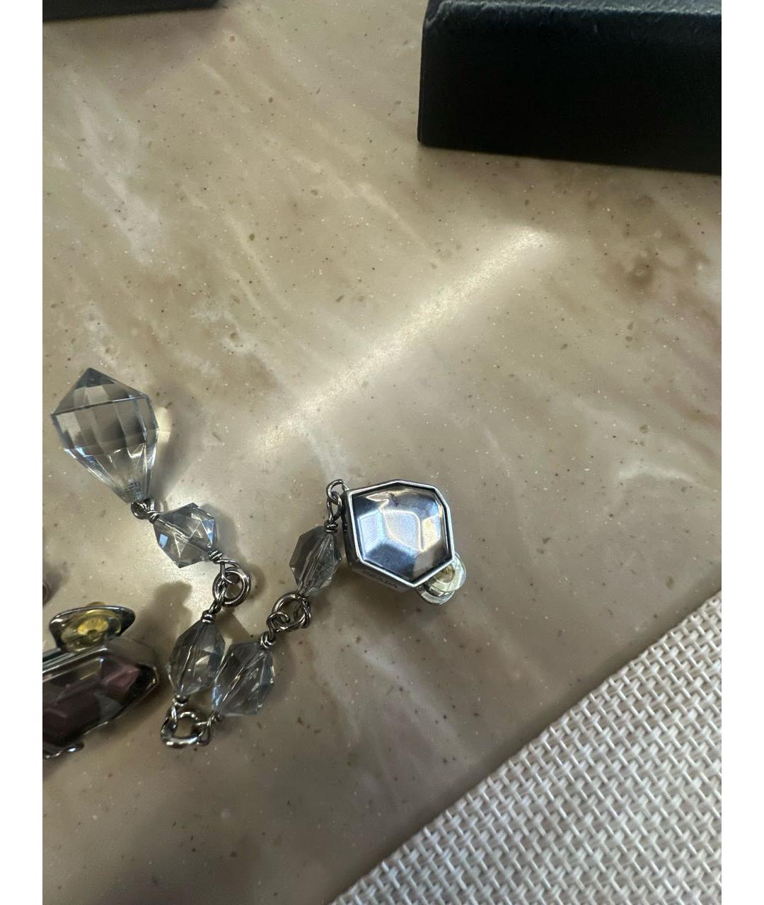 PRADA Серебряные серьги, фото 3