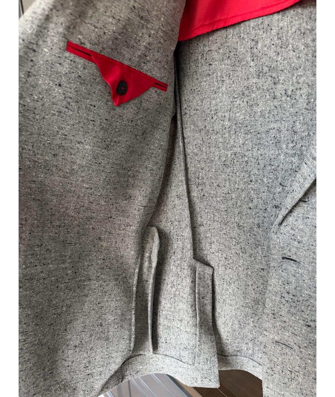 HUGO Серый повседневный костюм, фото 8