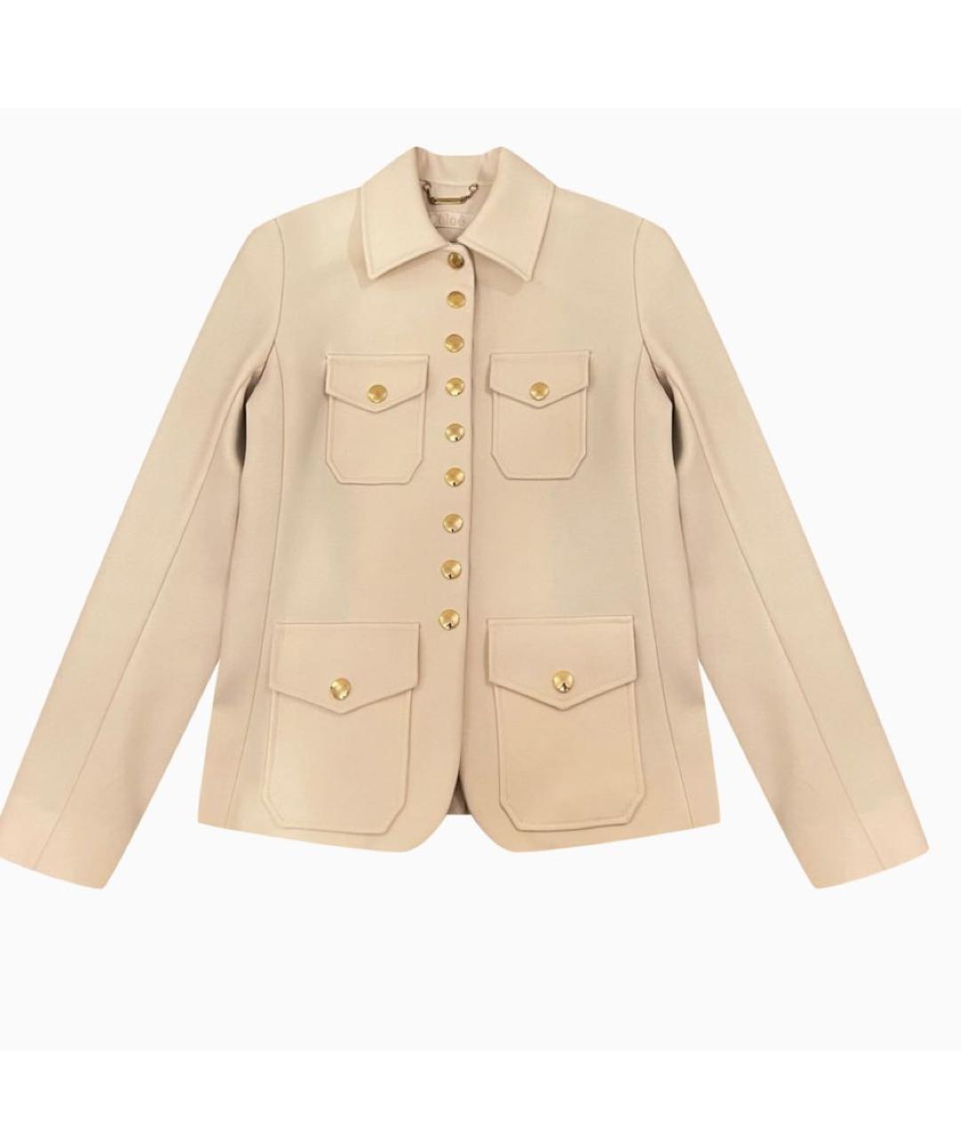 CHLOE Белый жакет/пиджак, фото 2