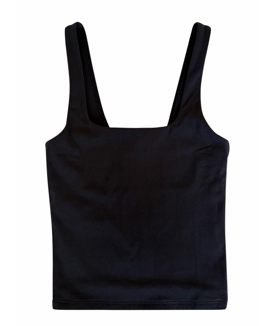 ALO YOGA Черная майка, фото 1