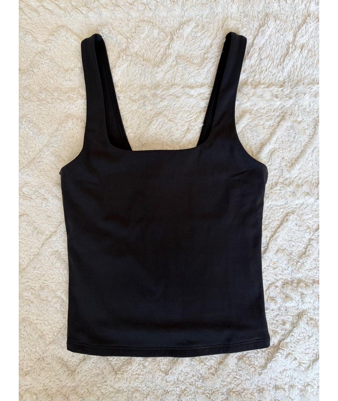 ALO YOGA Черная майка, фото 4