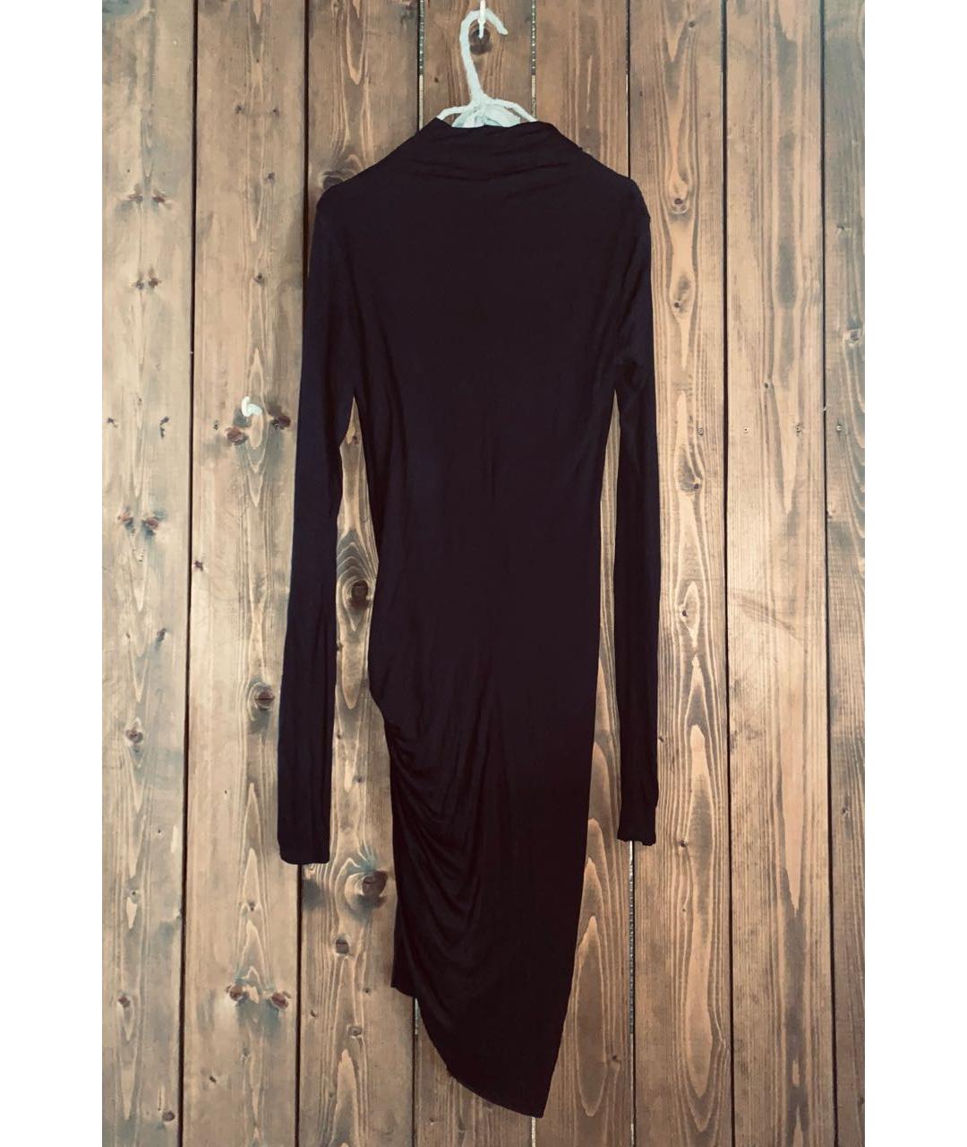 HELMUT LANG Черное коктейльное платье, фото 6